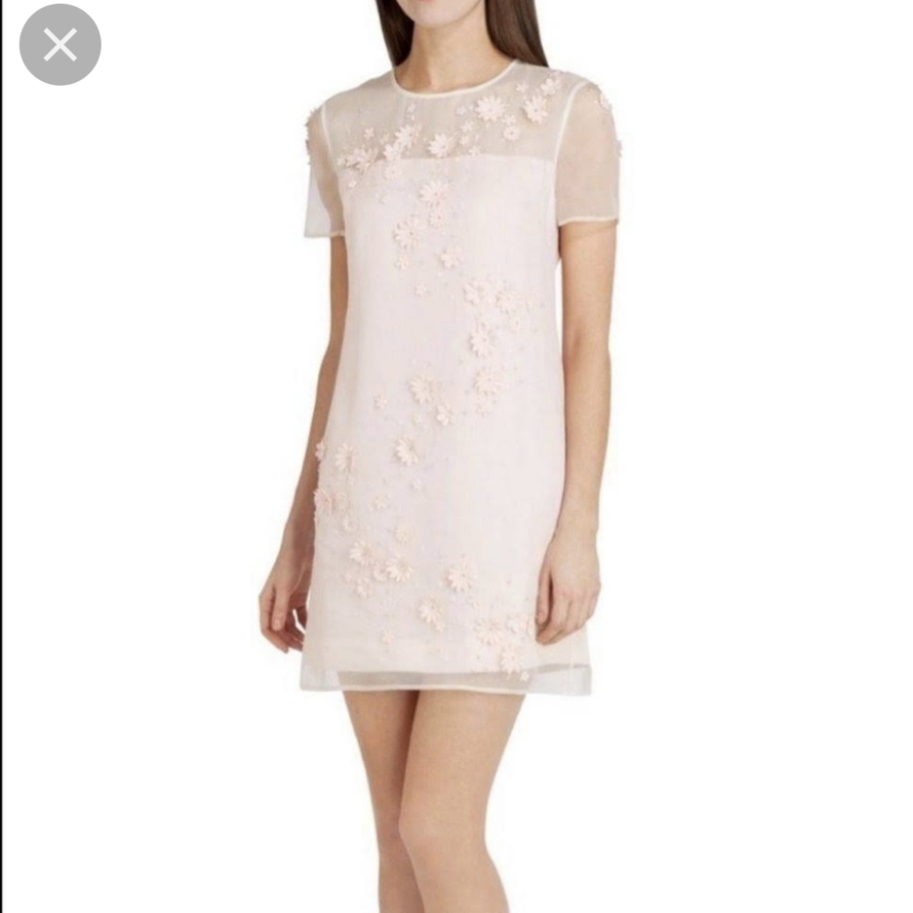 NFT Ted Baker Findon Pink Dress Floral Embellished